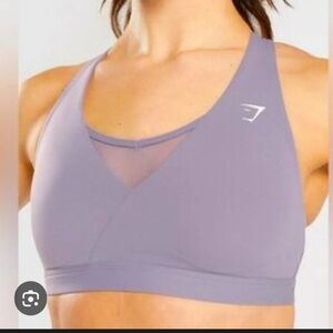 Gymshark Crossover Sports Bra Size Medium Like New